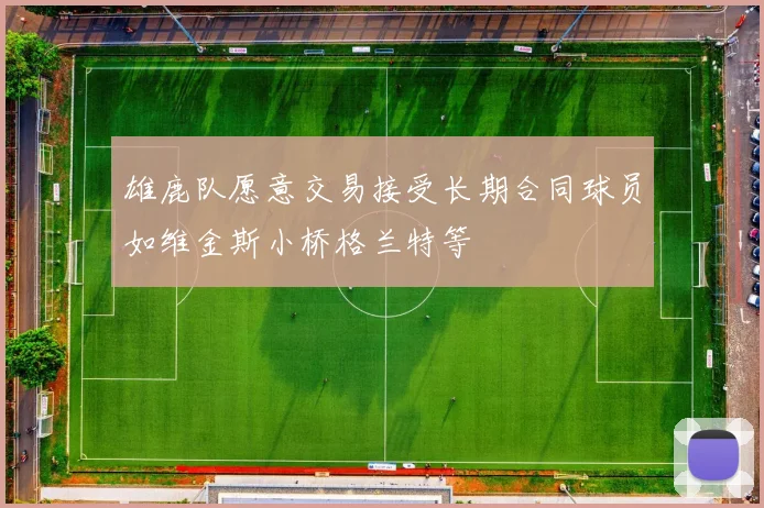 雄鹿队愿意交易接受长期合同球员如维金斯小桥格兰特等