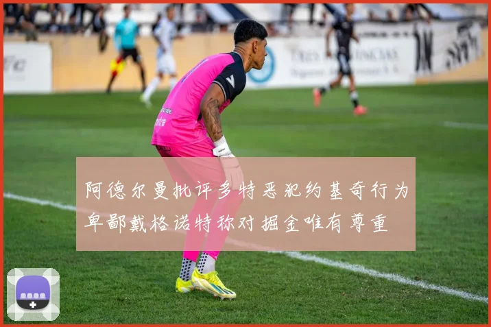 阿德尔曼批评多特恶犯约基奇行为卑鄙戴格诺特称对掘金唯有尊重